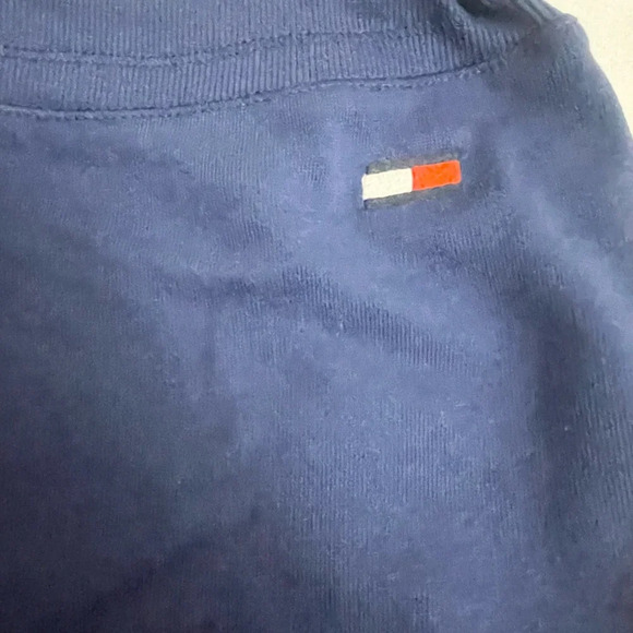 Sz M women Tommy Hilfiger shorts cuffed , drawstring waist shorts New - Picture 6 of 10